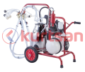 Çift Sağım Tek Güğüm Süt Sağma Makinası (Yağlı) (Koyun) 30 LT