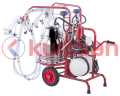 Dört Sağım Çift Güğüm Yağlı Makina (Koyun) 30 LT