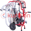 Dört Sağım Tek Güğüm Süt Sağma Makinası (Yağlı) (120cc) (Koyun) 40 LT (CYK)