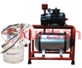 Sabit Makine Tek Güğüm Süt Sağma Makinası (Kuru) (120cc) (Koyun) 30 LT