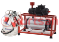 Sabit Makine Tek Güğüm Süt Sağma Makinası (Kuru) (300cc) Silikon 30 LT
