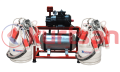 Sabit Makine Çift Güğüm Süt Sağma Makinası (Kuru) (300cc) Silikon 30 LT