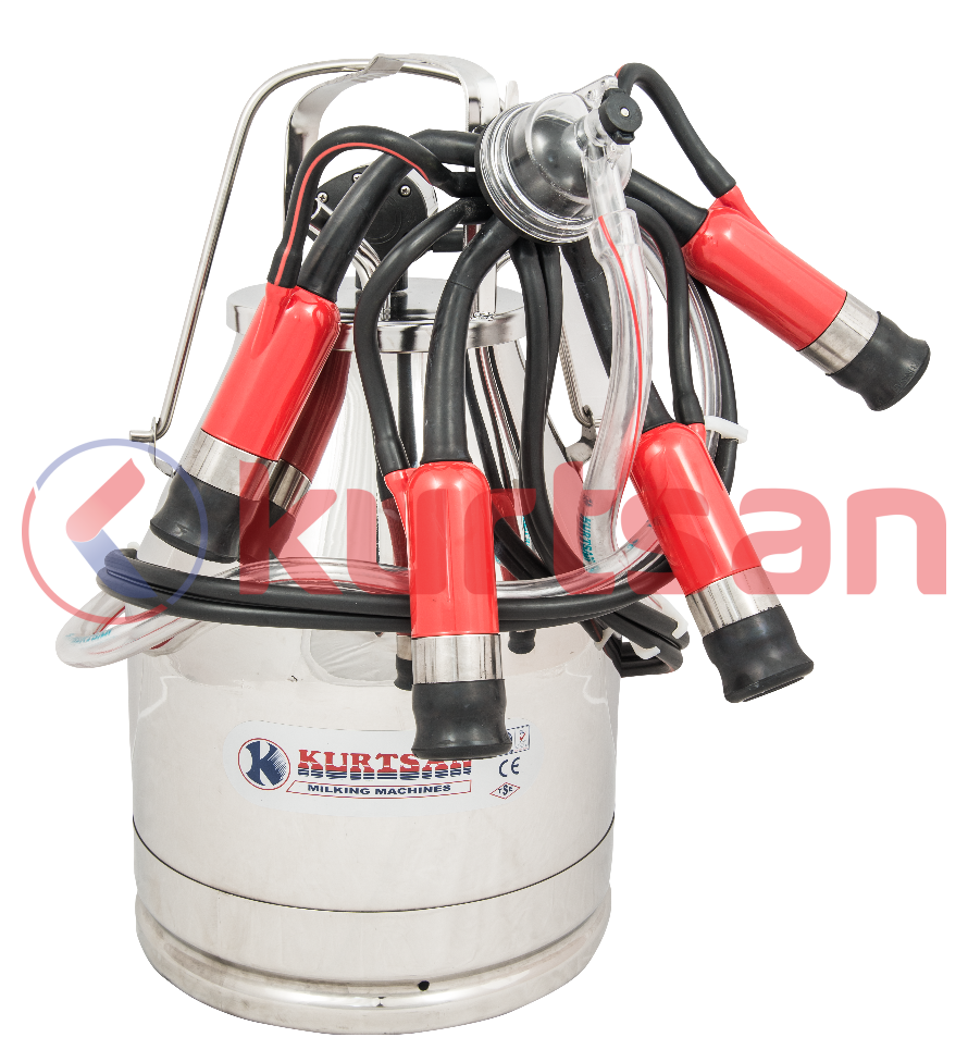 Sabit Makine Güğümü Komple 300 cc (30 LT) (Kauçuk)