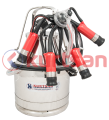 Sabit Makine Güğümü Komple 300 cc (30 LT) (Kauçuk)