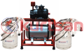 Sabit Makine Çift Güğüm Süt Sağma Makinası (Kuru) (120cc) (Keçi) 30 LT