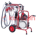 Çift Sağım Tek Güğüm Süt Sağma Makinası (Kuru) (300 cc) Silikon 40 LT