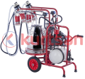 Çift Sağım Çift Güğüm Süt Sağma Makinası (Kuru) (300cc) Silikon 30 LT