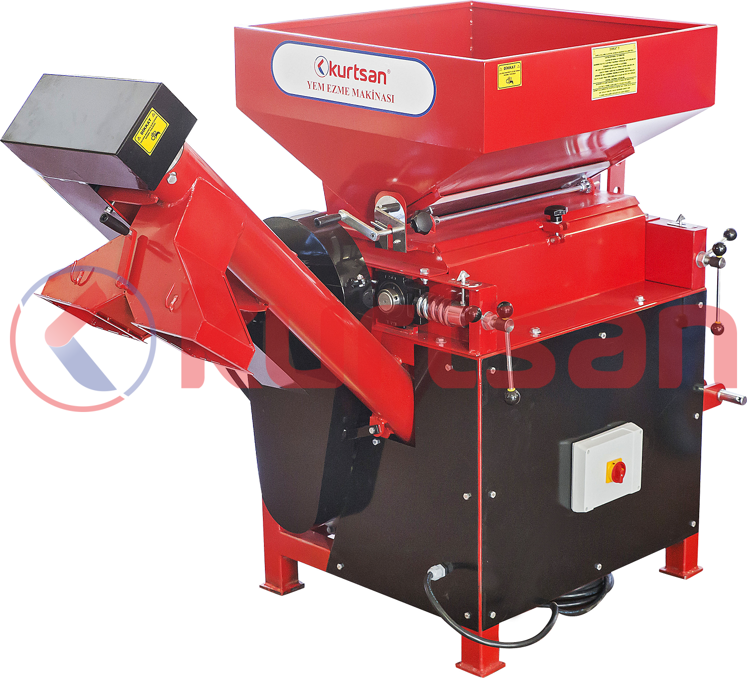 Yem Ezme Makinesi Şaftlı-Elektrik Motorlu (10 HP)