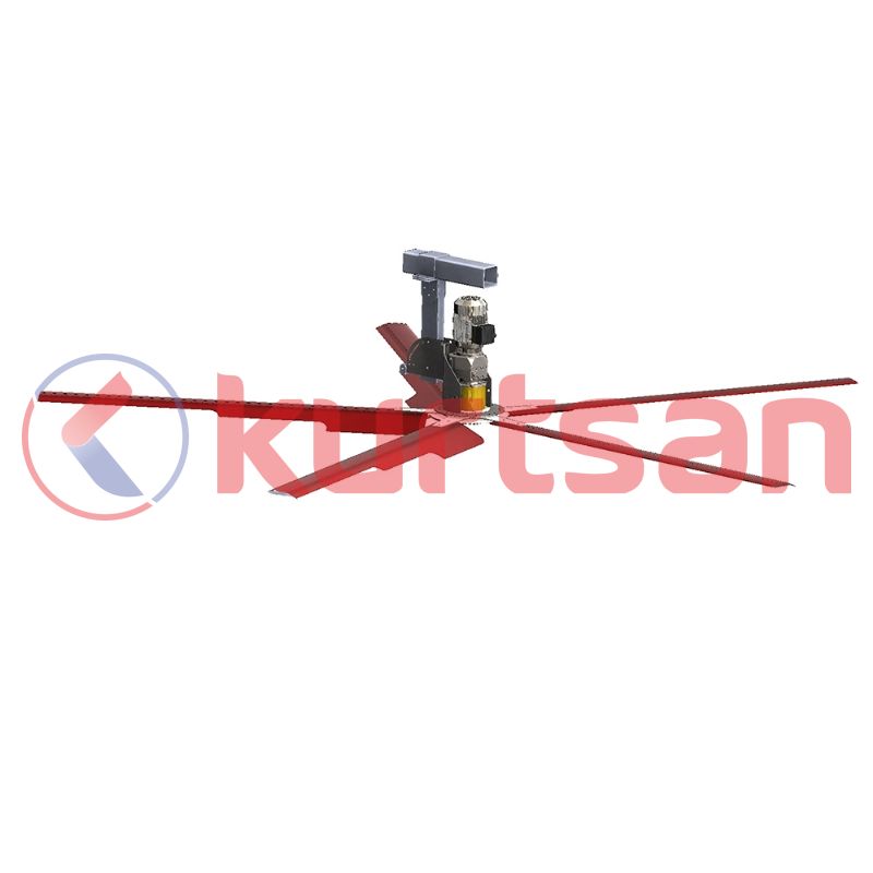 Yataklamalı Helikopter Fan (4 M)