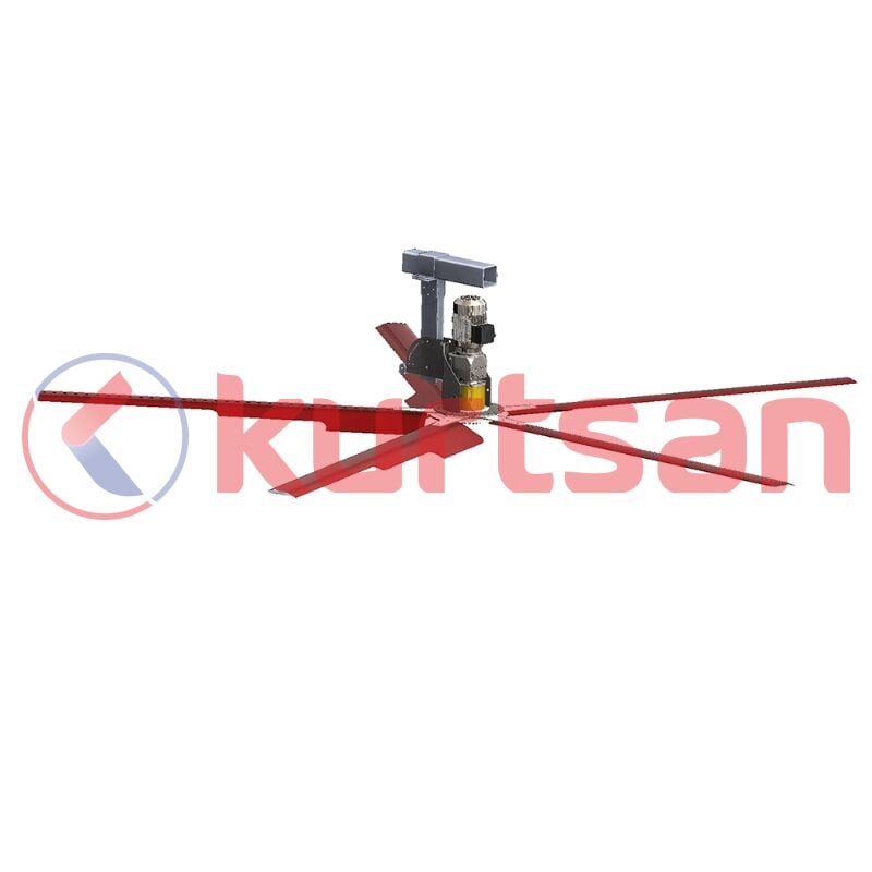 4 M Helikopter Ahır Havalandırma Fanı