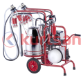 Çift Sağım Çift Güğüm Süt Sağma Makinası (Yağlı)(300 cc) Silikon 30 LT-Elektronik Pulsatörlü