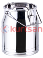 Güğüm 10 LT Taşıma Klips Kapaklı (Paslanmaz Çelik)