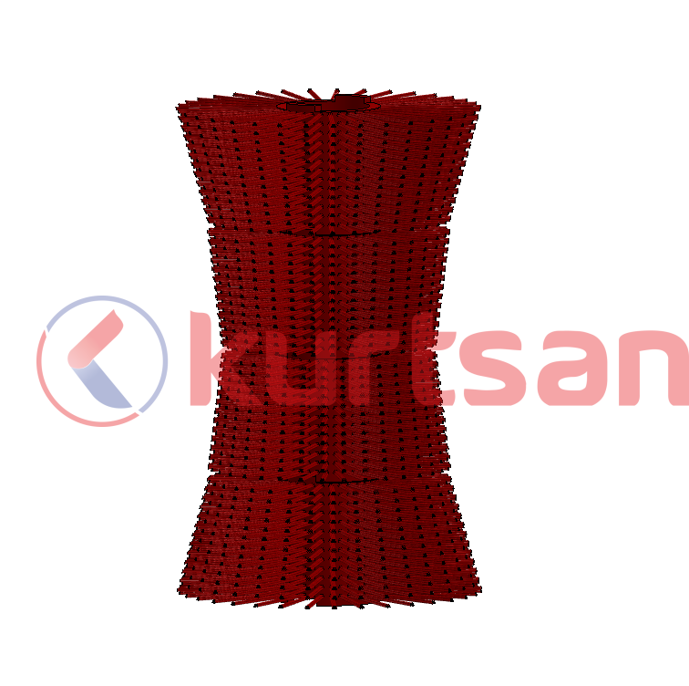 Kaşıma Makinesi Oval Fırça (Sade)/Adet (KM05009 İçindir)