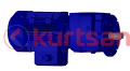Kaşıma Makinesi Elektrik Motoru-Redüktörlü (0,25KW-380V)