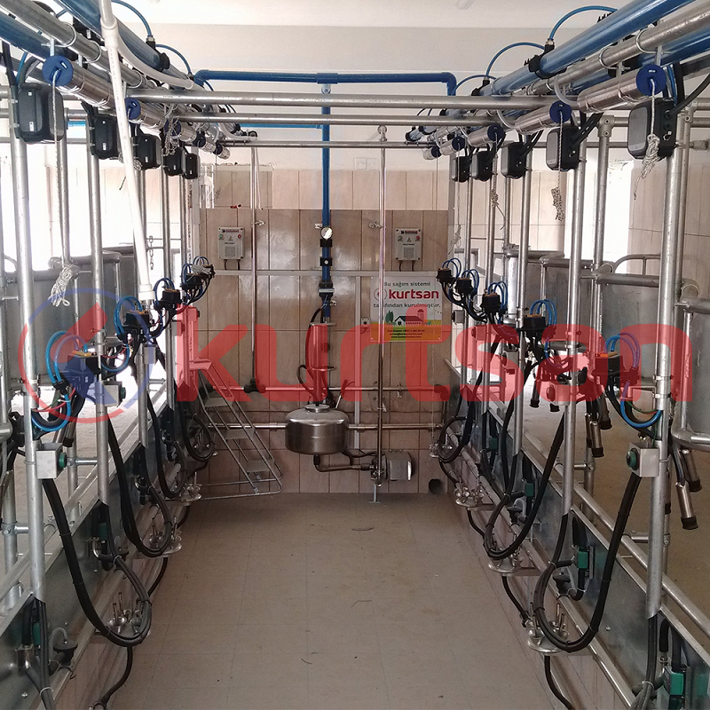 MC201 Bilgisayarlı Balıkkılçığı Süt Sağma Sistemi