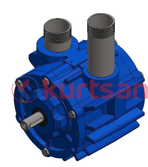 Vakum Pompası 1500 L/dk (Sade)