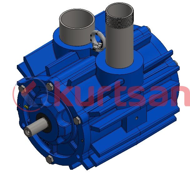 Vakum Pompası 2200 L/dk (Sade)