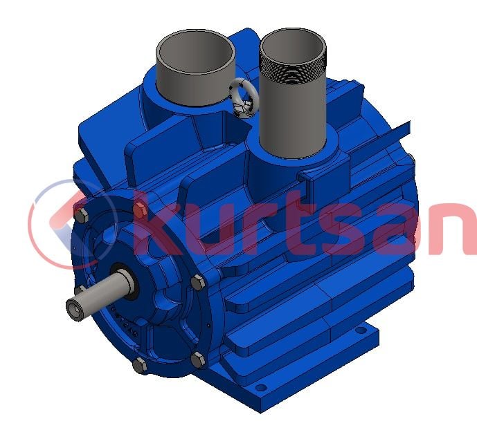 Vakum Pompası 3300 L/dk (Sade)