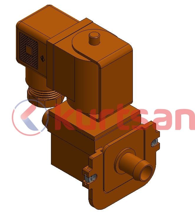 Buhar Selenoid Valfi 1'' (220 V)